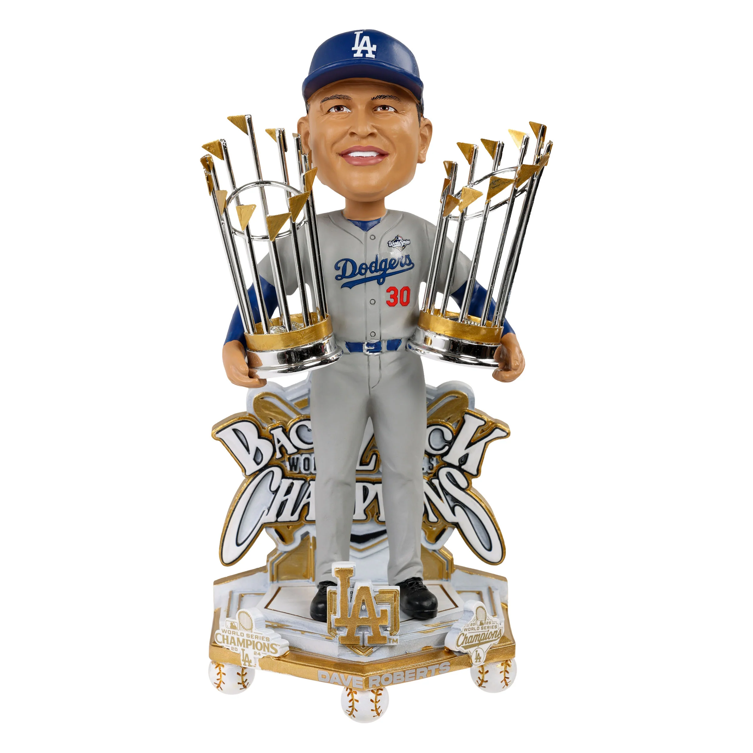 Los Angeles Dodgers 2025 World Series Champions Celebration Bobbleheads - Image 15