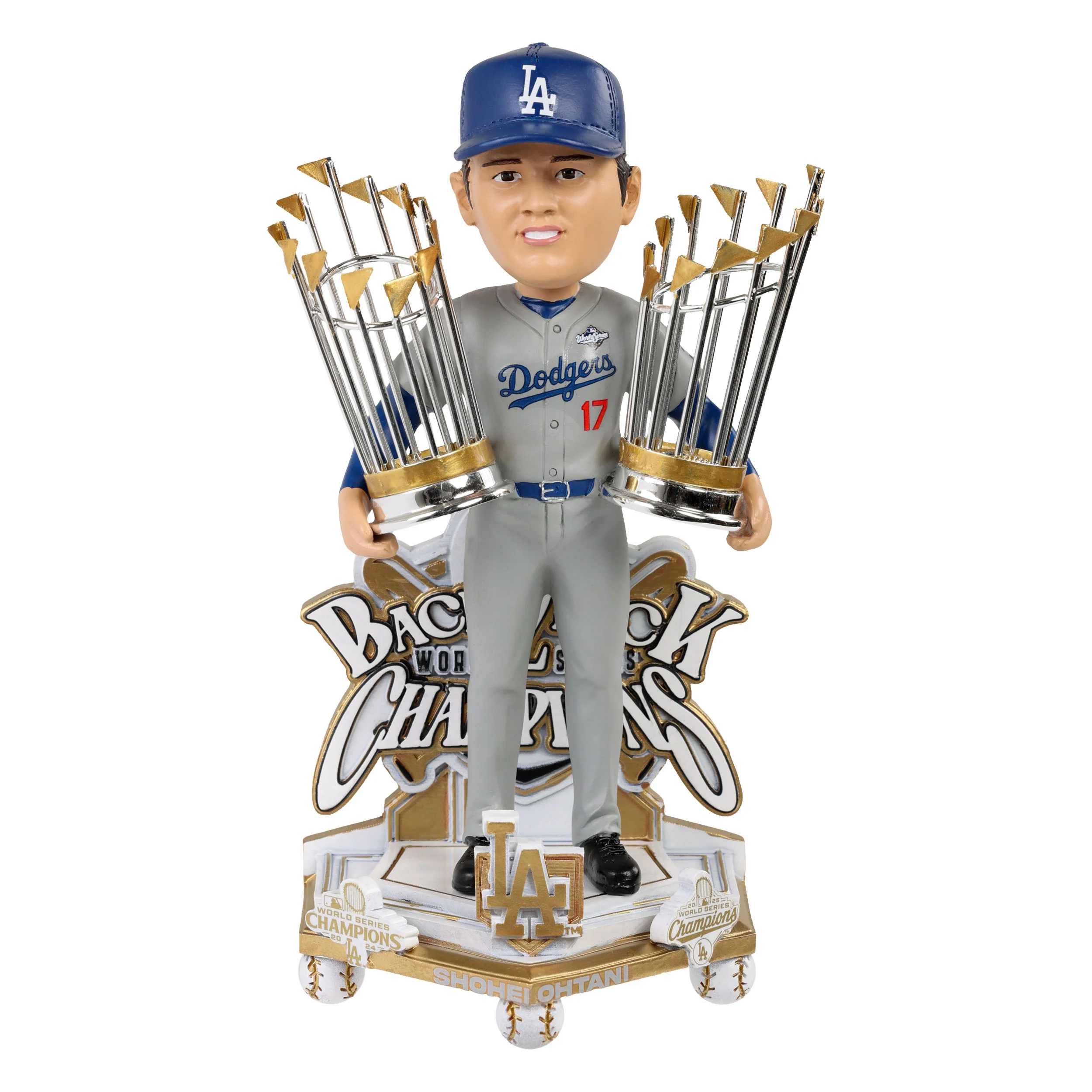 Los Angeles Dodgers 2025 World Series Champions Celebration Bobbleheads - Image 16