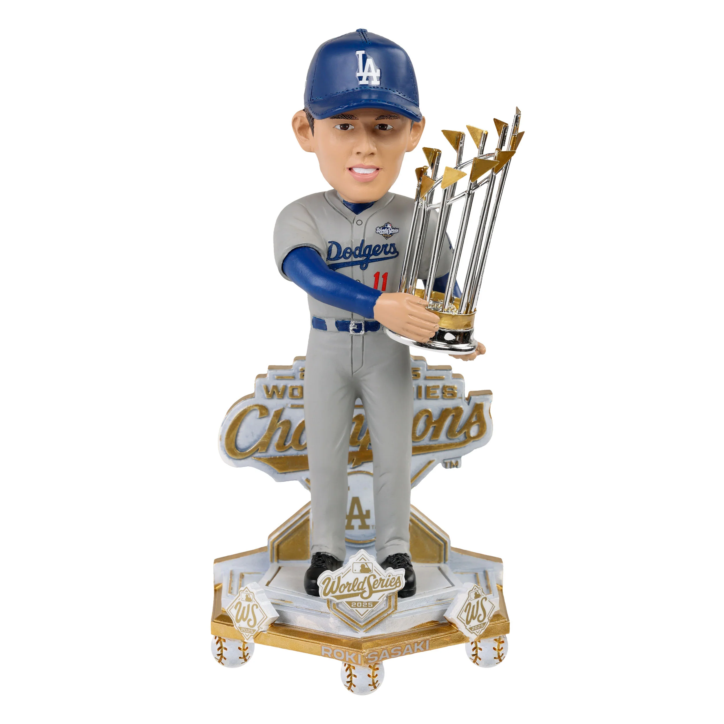 Los Angeles Dodgers 2025 World Series Champions Celebration Bobbleheads - Image 17