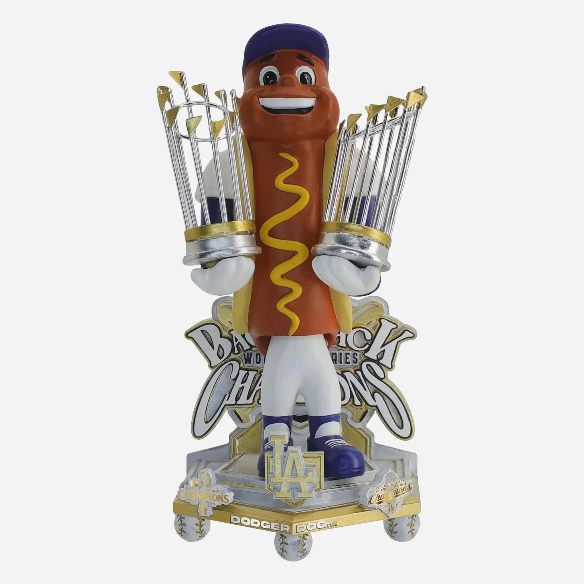 Los Angeles Dodgers 2025 World Series Champions Celebration Bobbleheads - Image 2