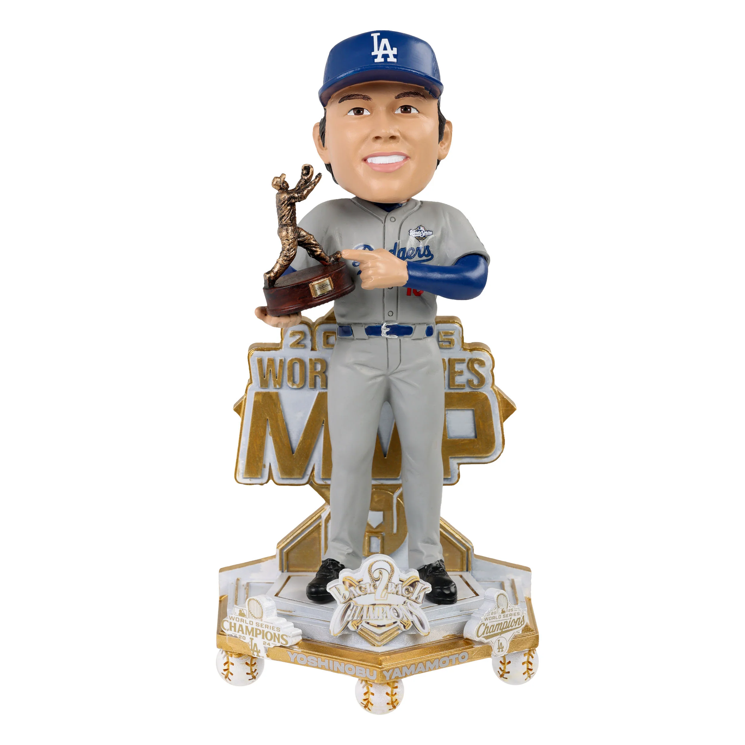 Los Angeles Dodgers 2025 World Series Champions Celebration Bobbleheads - Image 4