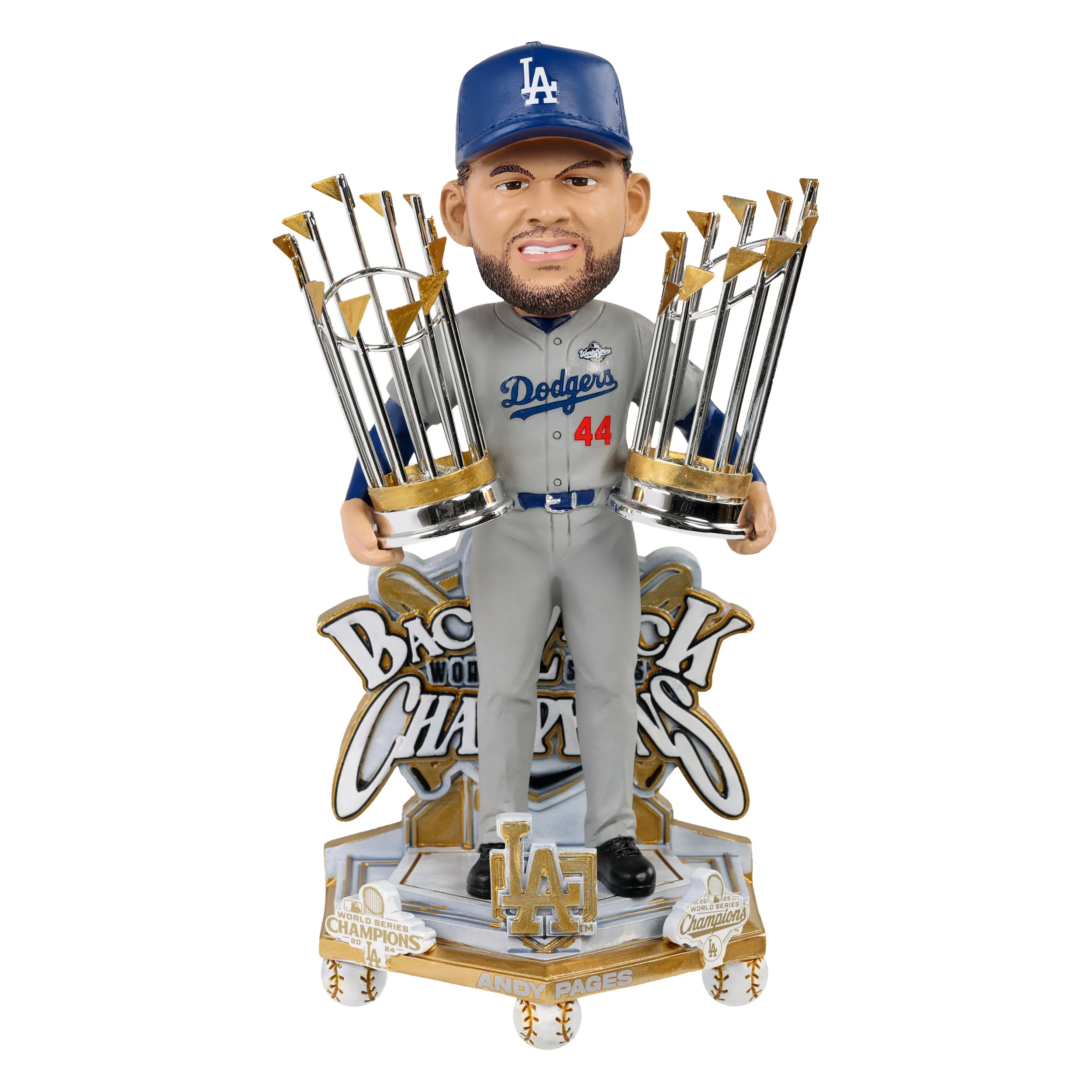 Los Angeles Dodgers 2025 World Series Champions Celebration Bobbleheads - Image 5