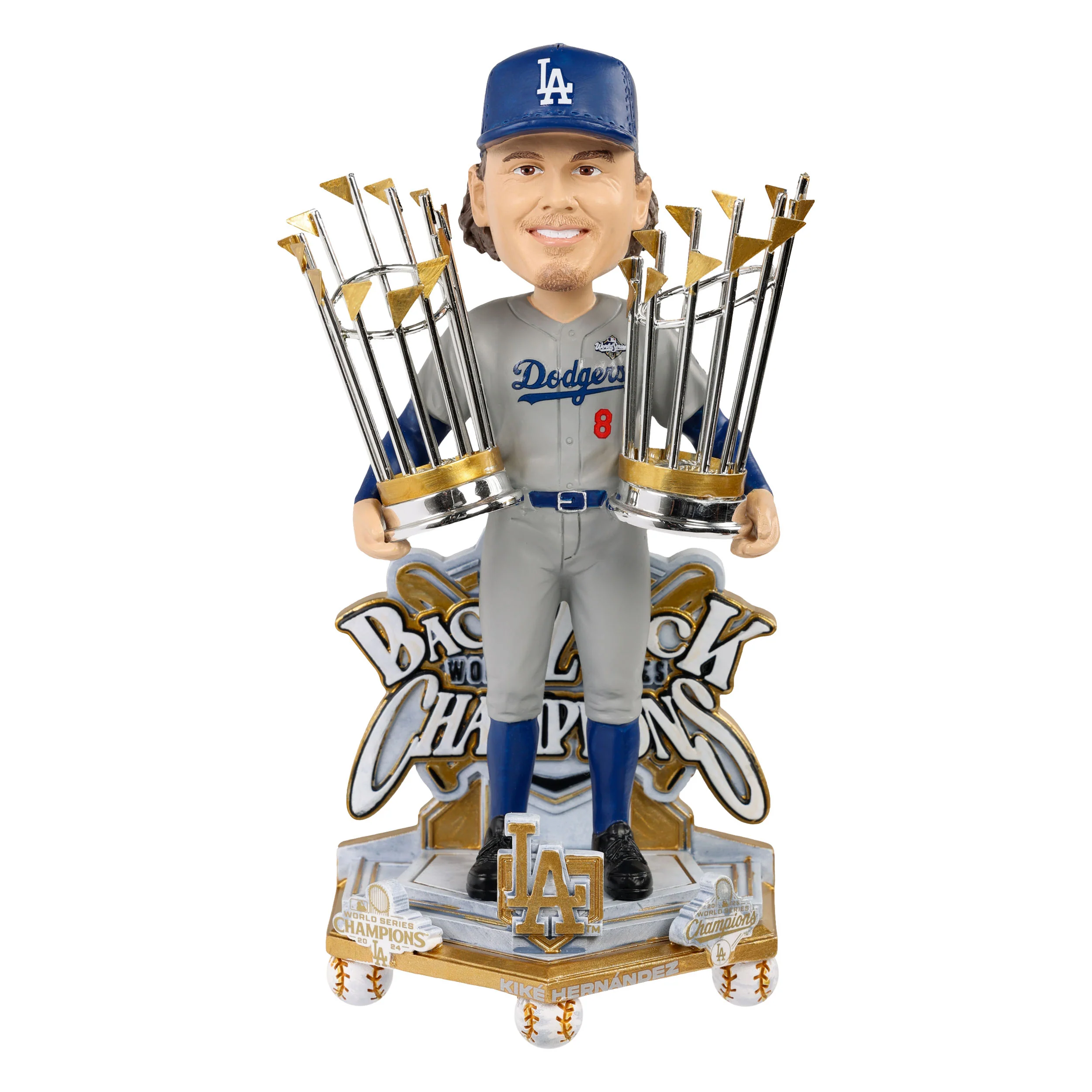 Los Angeles Dodgers 2025 World Series Champions Celebration Bobbleheads - Image 8
