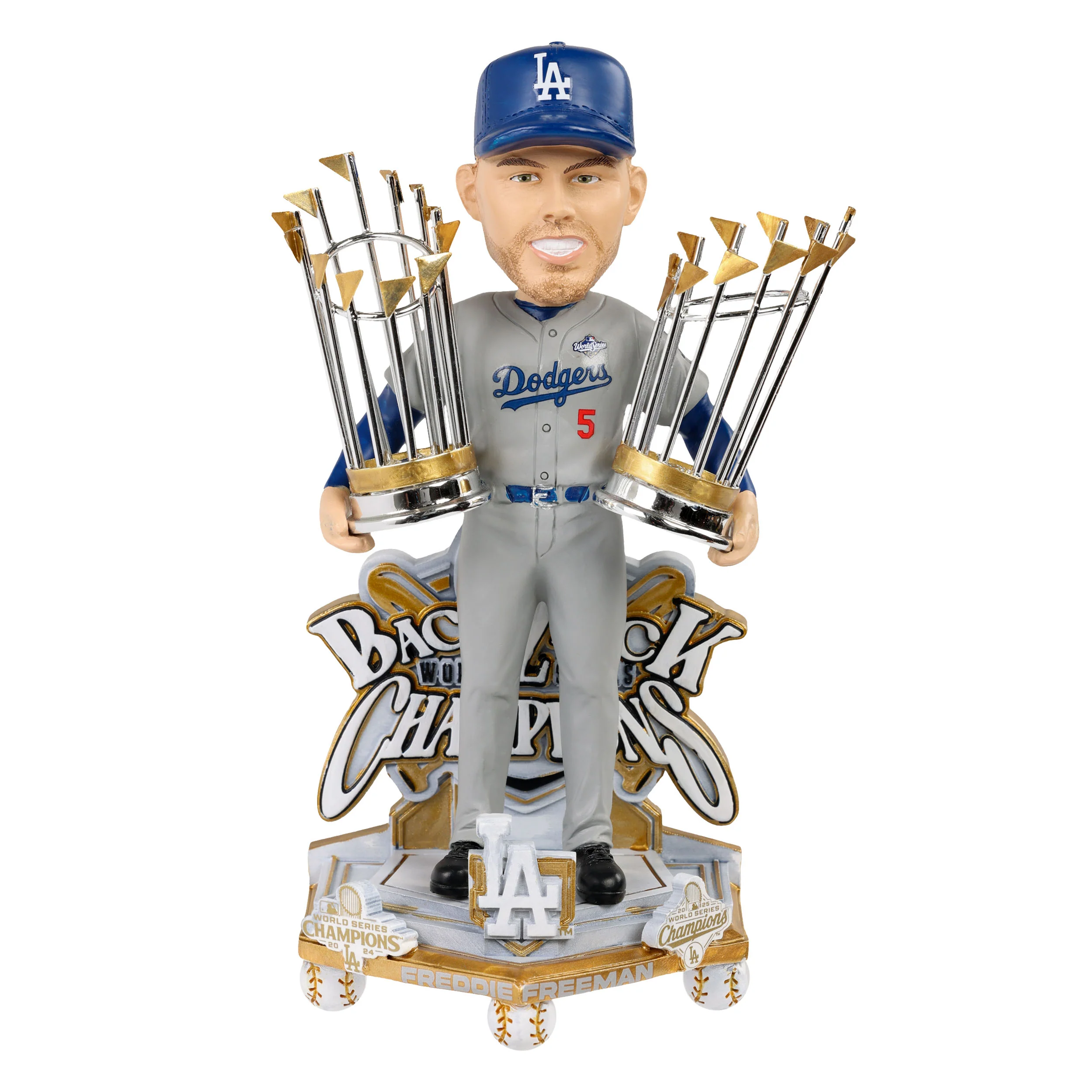 Los Angeles Dodgers 2025 World Series Champions Celebration Bobbleheads - Image 9