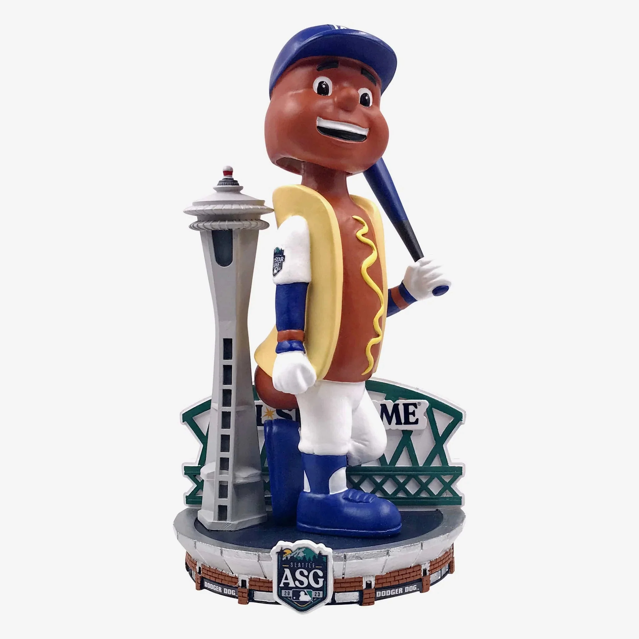 Dodger Dog Los Angeles Dodgers 2023 All-Star Bobbles On Parade MLB Bobblehead