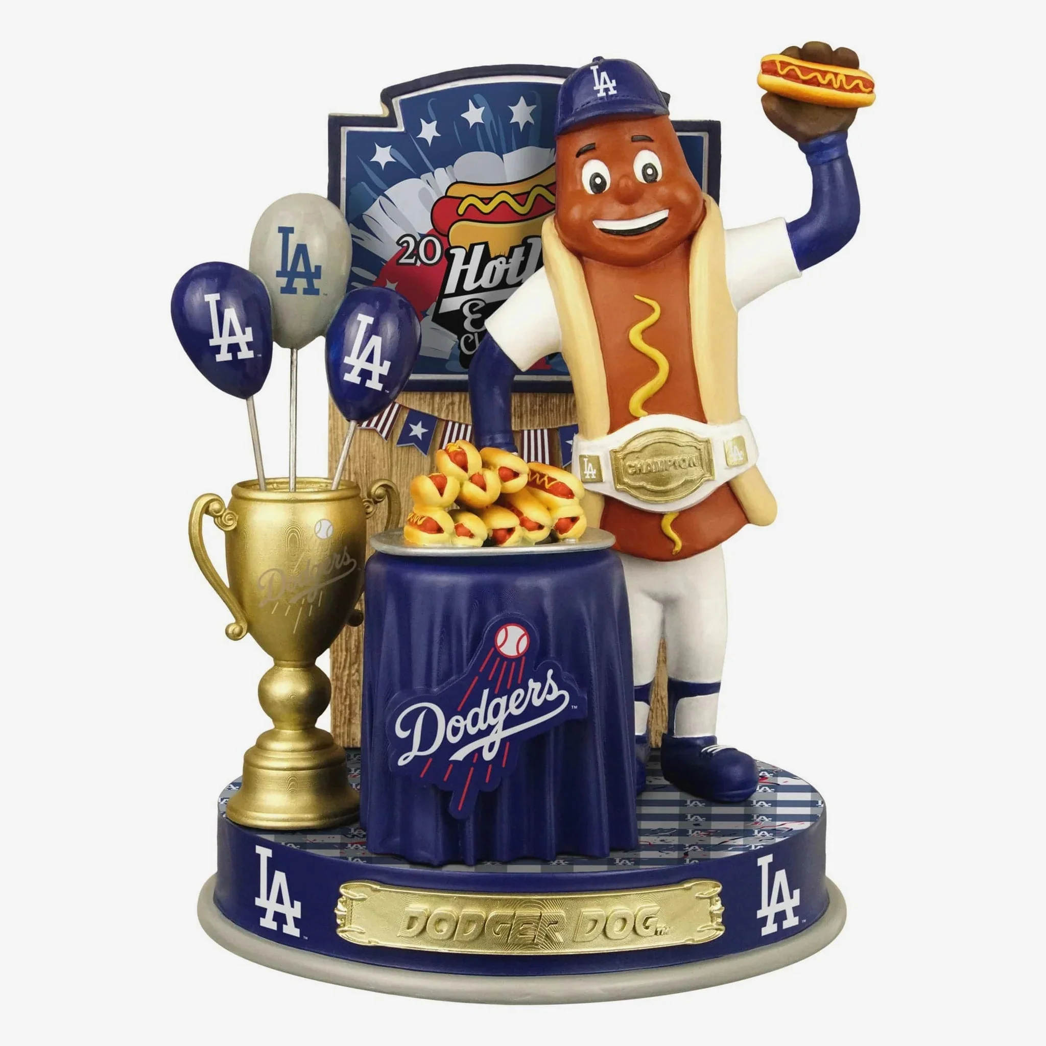 Dodger Dog Los Angeles Dodgers Hot Dog Eating Contest MLB Bobblehead