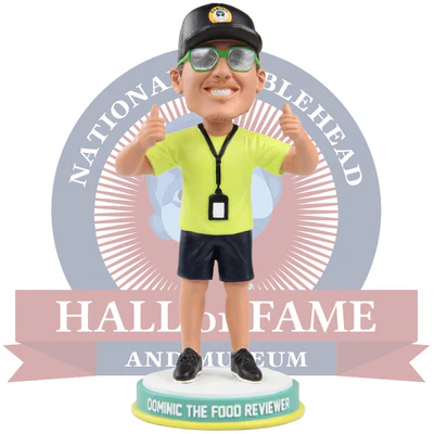 Dominic the Food Reviewer Bobblehead