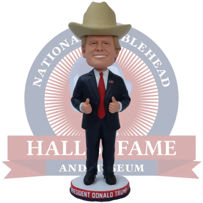 Donald Trump Cowboy Hat Bobblehead (Presale)