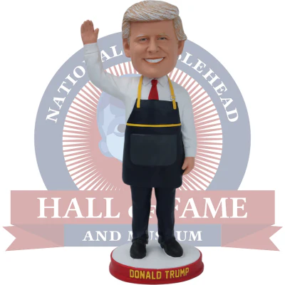 Donald Trump Fast Food Worker Bobblehead