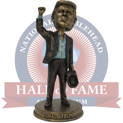 Donald Trump Fight Bronze Bobblehead