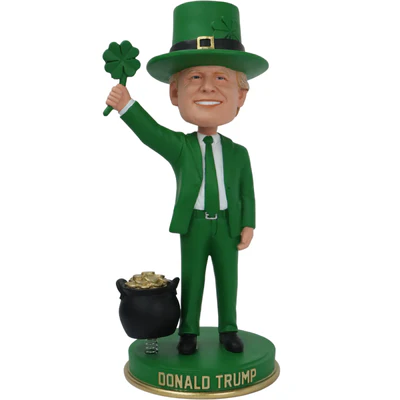 Donald Trump St. Patrick's Day Bobblehead - Image 2