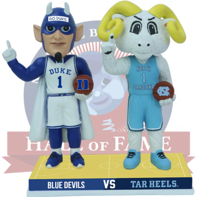 Duke vs. North Carolina Basketball Rivalry Bobblehead