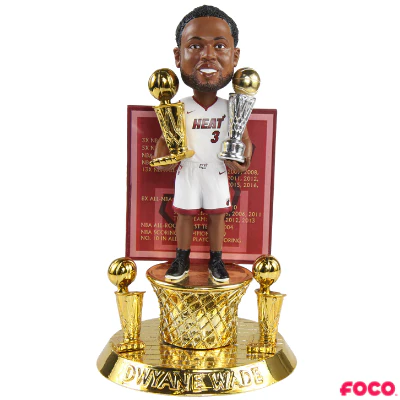 Dwyane Wade Miami Heat Career Celebration Bobbleheads - Image 2