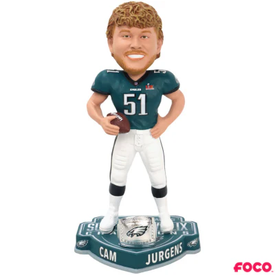 Philadelphia Eagles Super Bowl LIX 59 Champions Bobbleheads - Image 11