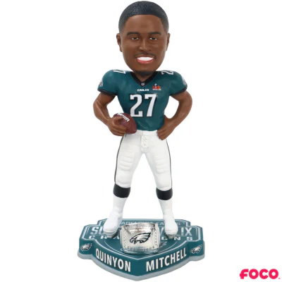Philadelphia Eagles Super Bowl LIX 59 Champions Bobbleheads - Image 3
