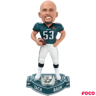 Philadelphia Eagles Super Bowl LIX 59 Champions Bobbleheads - Image 8