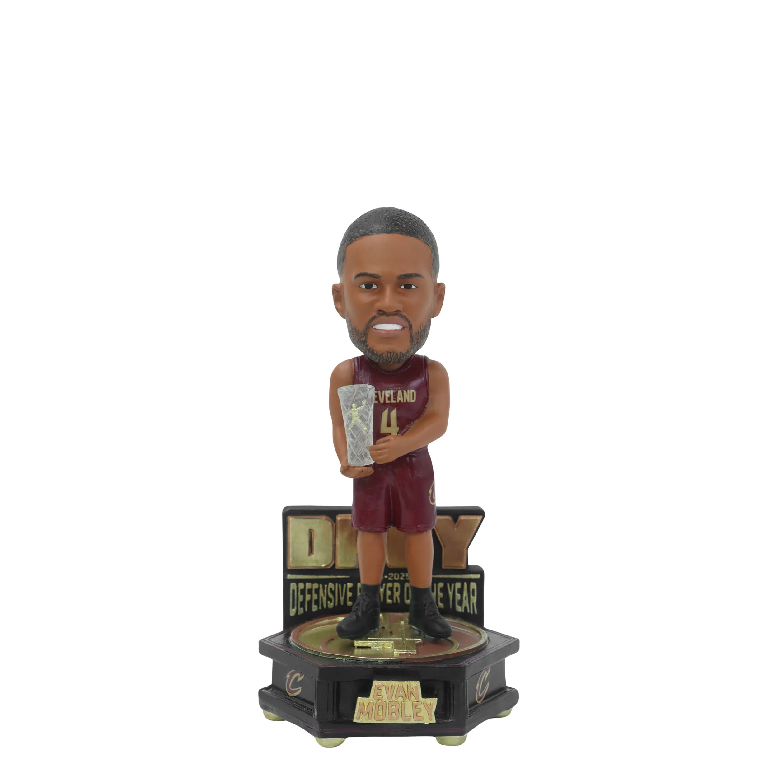 Evan Mobley Cleveland Cavaliers 2025 NBA Defensive Player of the Year Mini Bobblehead