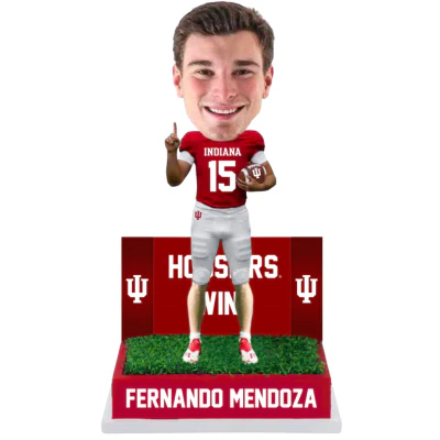 Fernando Mendoza Indiana Hoosiers Bobbleheads (Presale) - Image 2