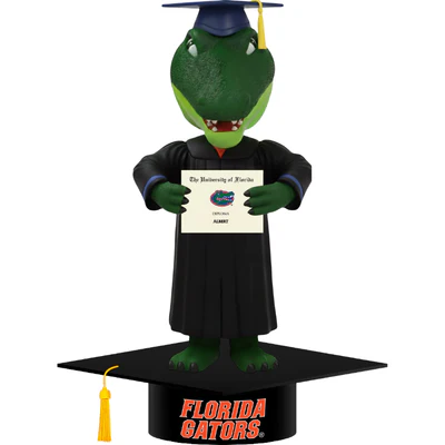 Albert Gator Florida Gators Mascot Graduation Bobblehead (Presale) - Image 2