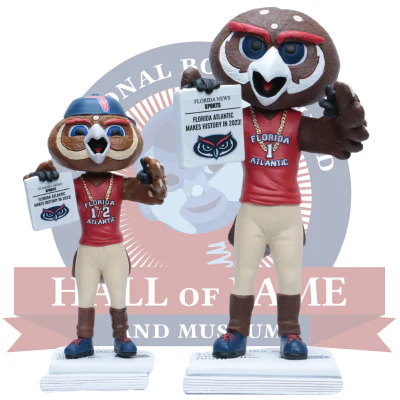 Florida Atlantic Owls 2023 Commemorative Bobbleheads