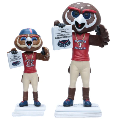 Florida Atlantic Owls 2023 Commemorative Bobbleheads - Image 4