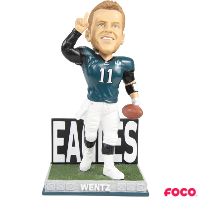 Philadelphia Eagles Fly Eagles Fly Bobbleheads - Image 2