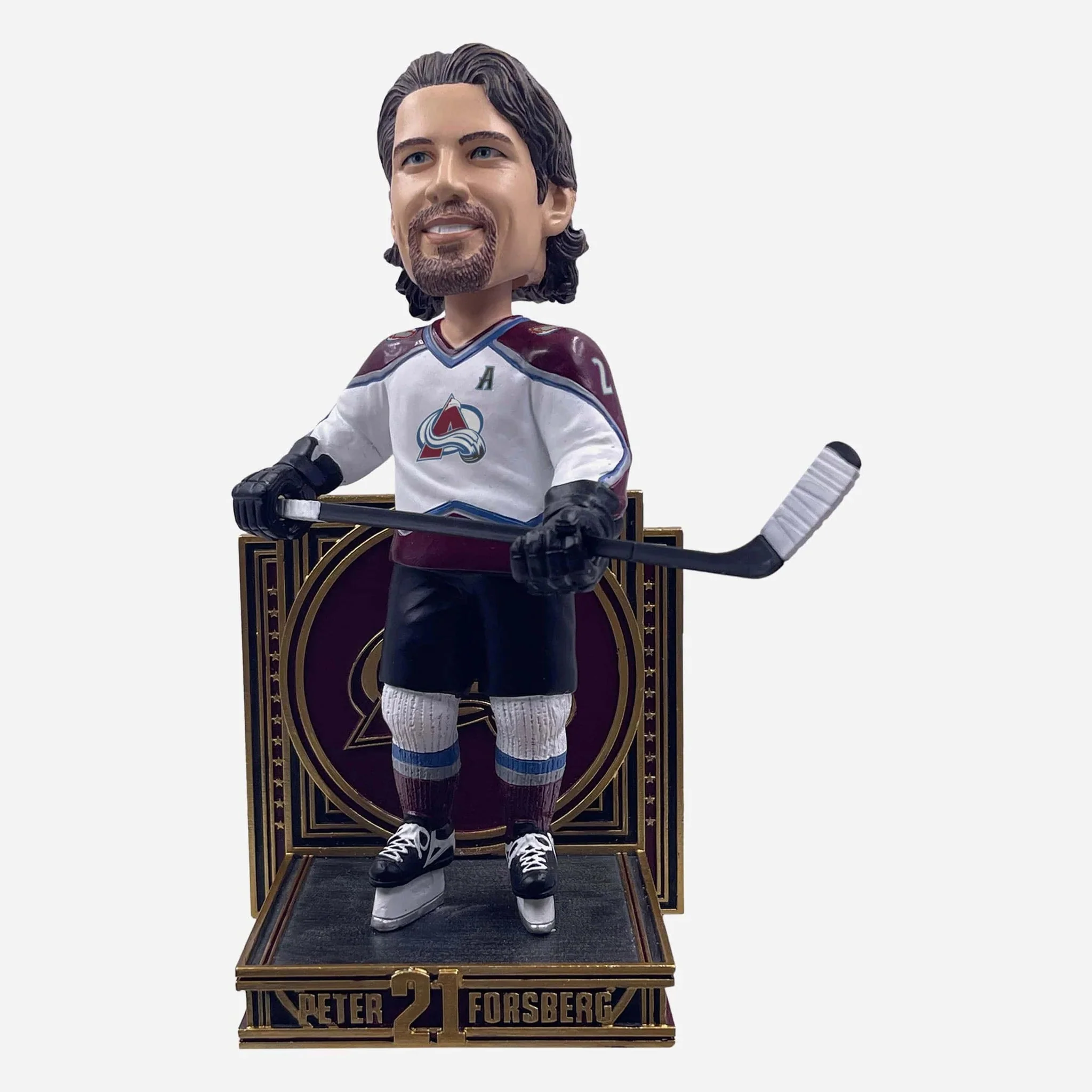 Peter Forsberg Colorado Avalanche Legends Of The Ice NHL Hockey Bobblehead