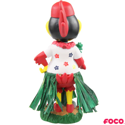 Fredbird St. Louis Cardinals Hula Hawaiian Bobblehead - Image 2