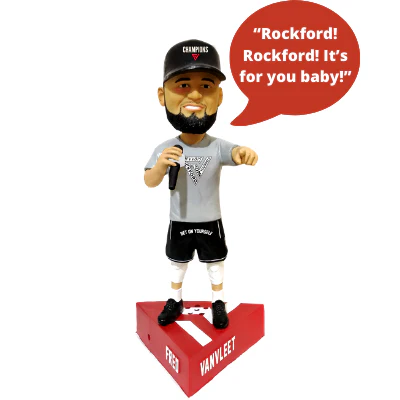 Fred VanVleet Special Edition Talking Bobblehead - Image 2