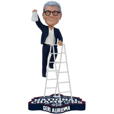 Geno Auriemma UConn Huskies 2025 NCAA Women's Basketball National Champions Bobbleheads (Presale) - Image 3