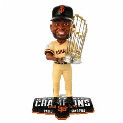 San Francisco Giants 2014 World Series Champions Bobbleheads - Image 3