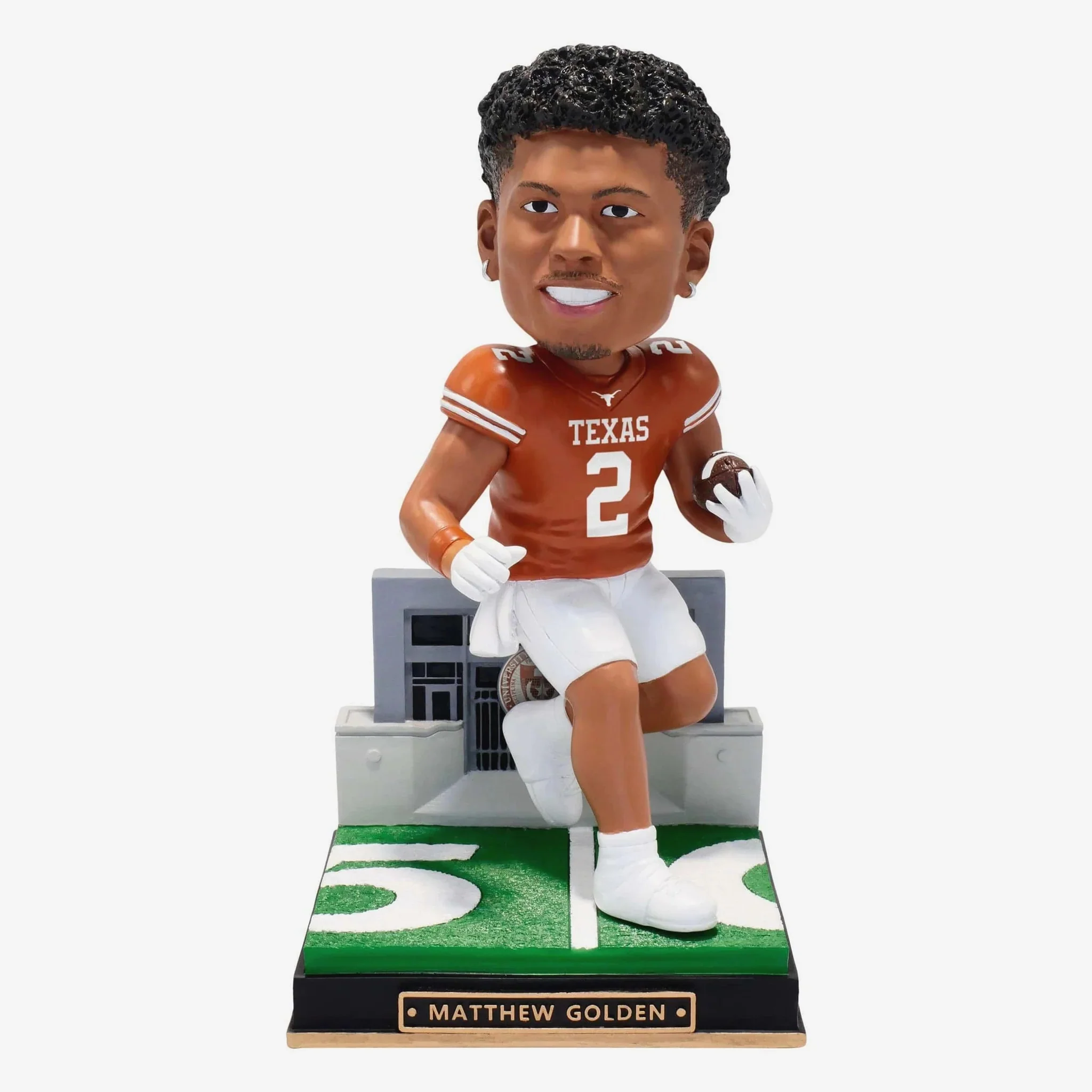 Matthew Golden Texas Longhorns Gates Series NCAA College Bobblehead