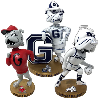 Gonzaga Bulldogs Vintage Bobbleheads - Image 5