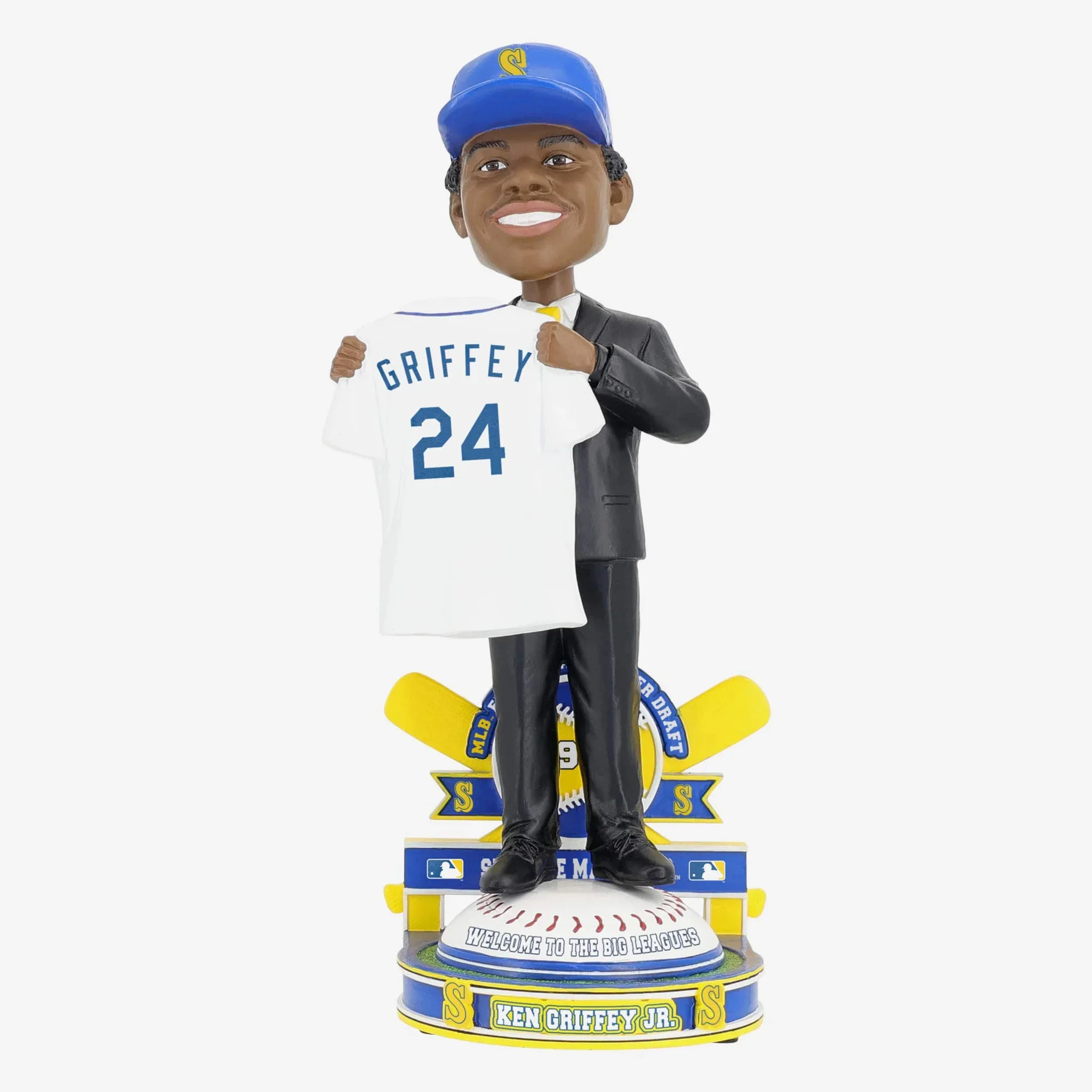 Ken Griffey Jr. Seattle Mariners 1987 MLB Draft Pick MLB Baseball Bobblehead