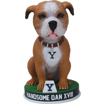 Handsome Dan XVIII Yale Bulldogs Live Bulldog Bobblehead - Image 2