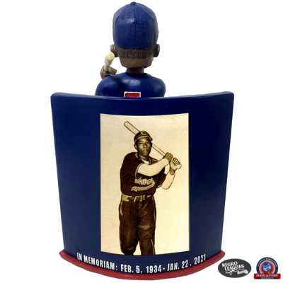Hank Aaron Indianapolis Clowns Special Edition Bobblehead - Image 2