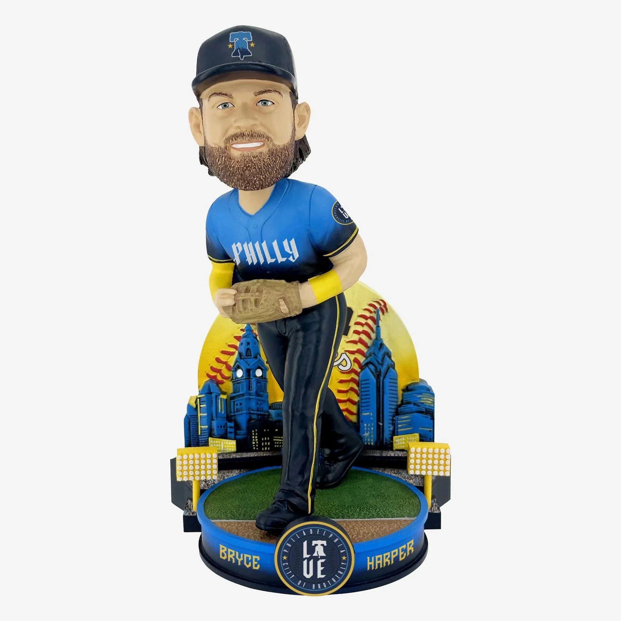 Bryce Harper Philadelphia Phillies 2024 City Connect MLB Baseball Bobblehead