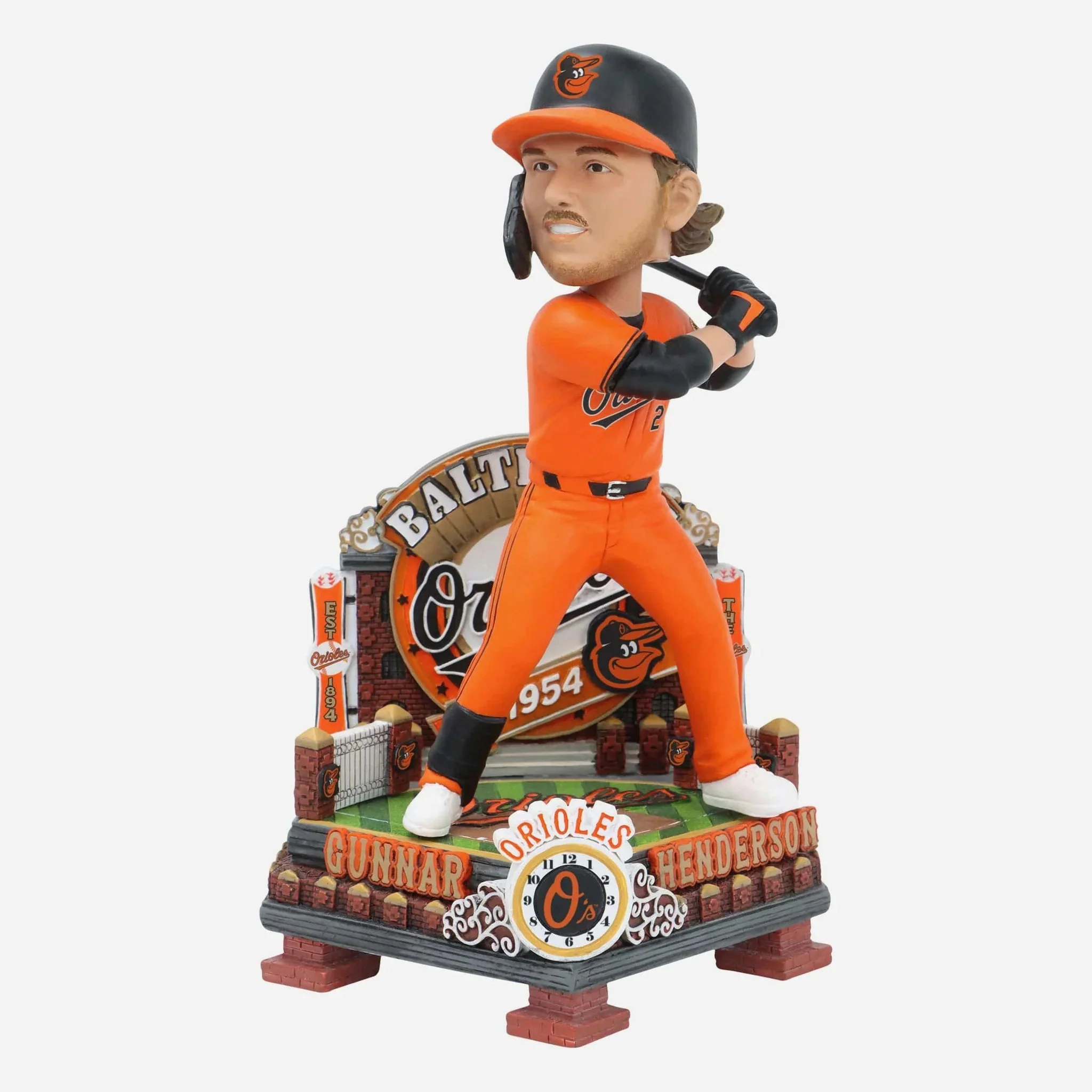 Gunnar Henderson Baltimore Orioles Alternate Uniform MLB Bobblehead