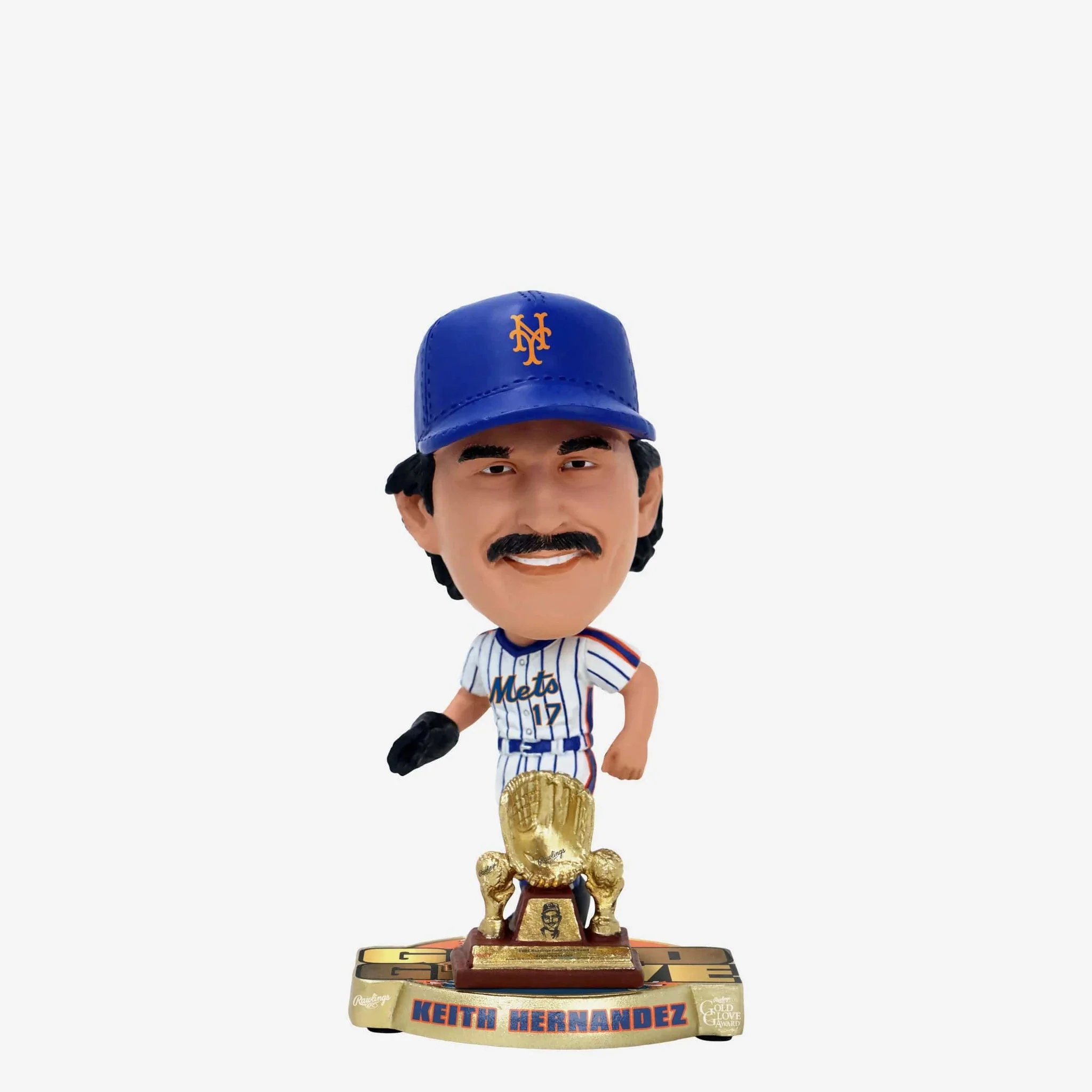 Keith Hernandez New York Mets 1984 Gold Glove Mini Bighead MLB Bobblehead