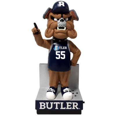Hink Butler Bulldogs Butler War Song Mascot Bobbleheads - Image 2