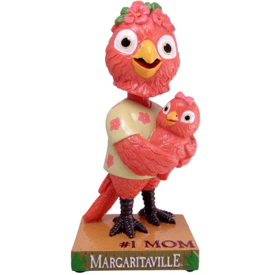 Holiday Margaritaville Parrot Bobbleheads (Presale) - Image 2
