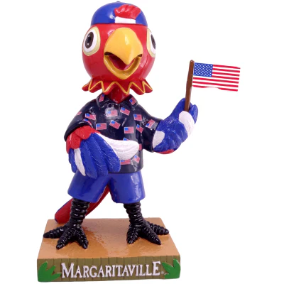 Holiday Margaritaville Parrot Bobbleheads (Presale) - Image 4