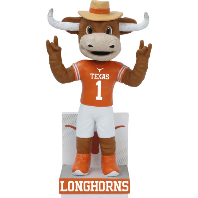 Hook 'Em Texas Longhorns Mascot Bobblehead - Image 2