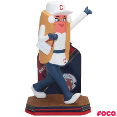 Cleveland Indians Hot Dog Derby Bobbleheads - Image 4