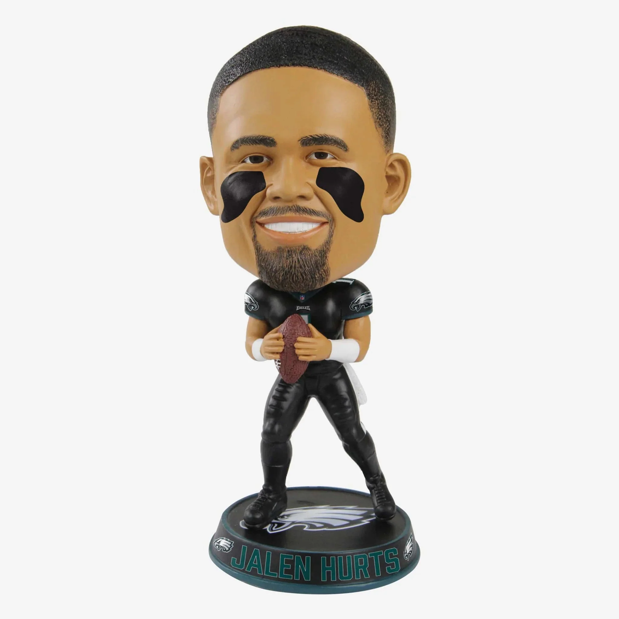 Jalen Hurts Philadelphia Eagles Home Jersey Pose 2 Bighead Bobblehead NFL