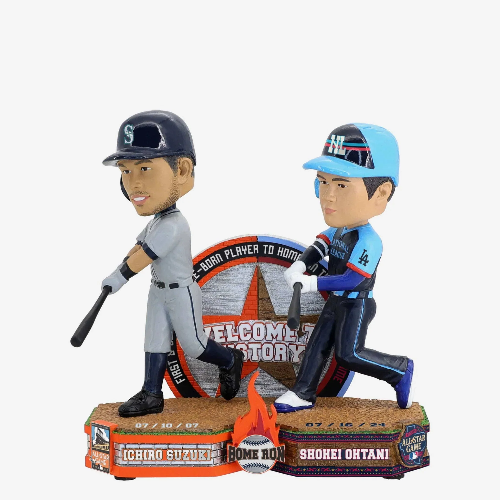Ichiro Suzuki Shohei Ohtani Mariners Dodgers All-Star Home Run MLB Bobblehead
