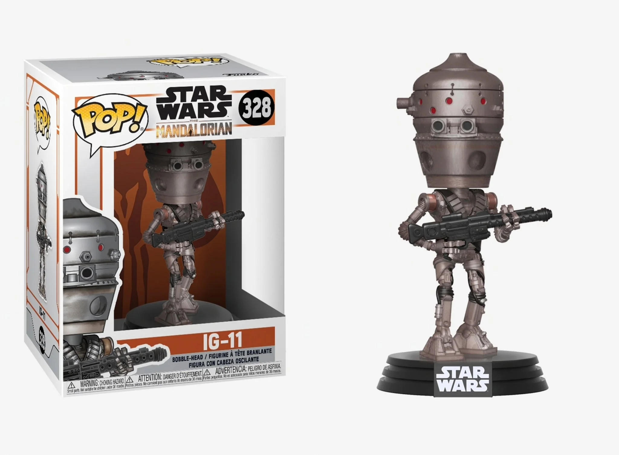 Ig-11 Pop Star Wars The Mandalorian Bobblehead