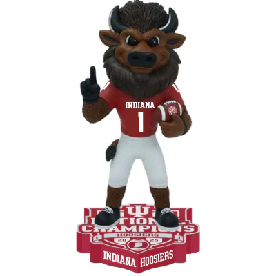 Indiana Hoosiers 2025 CFP National Champions Bobbleheads (Presale) - Image 2