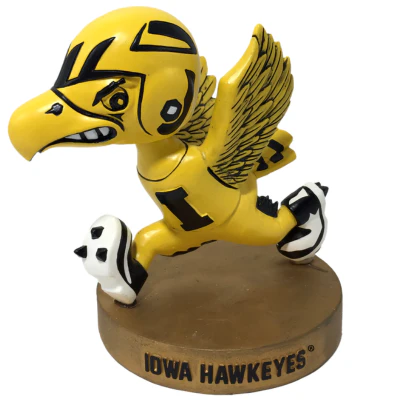 Iowa Hawkeyes Old School Bobbleheads - Image 3