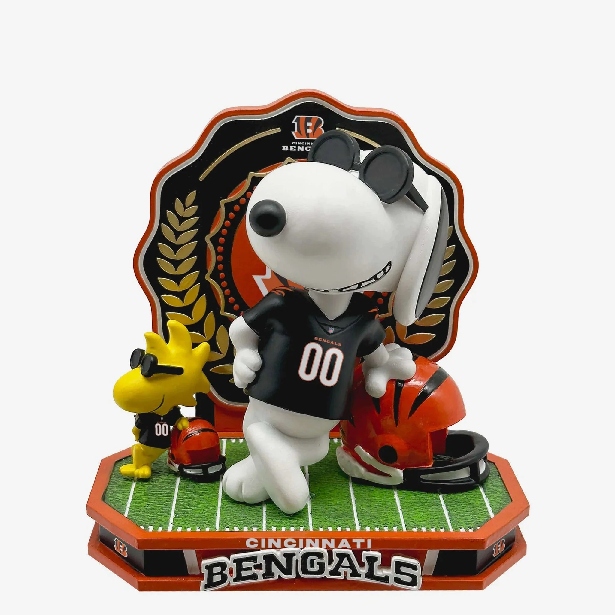 Joe Cool Peanuts Dual NFL Bobbleheads - Image 3